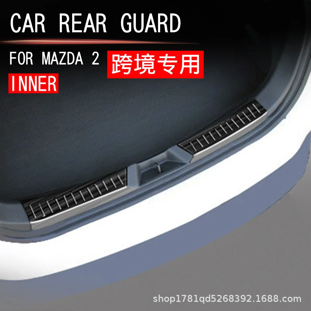 Хром для MAZDA2 2020, защита заднего бампера из нержавеющей стали, накладка на порог багажника, защитная наклейка, накладка на плату
Хром для MAZDA2 2020, защита заднего бампера из нержавеющей стали, накладка на порог багажника, защитная наклейка, накладка на плату