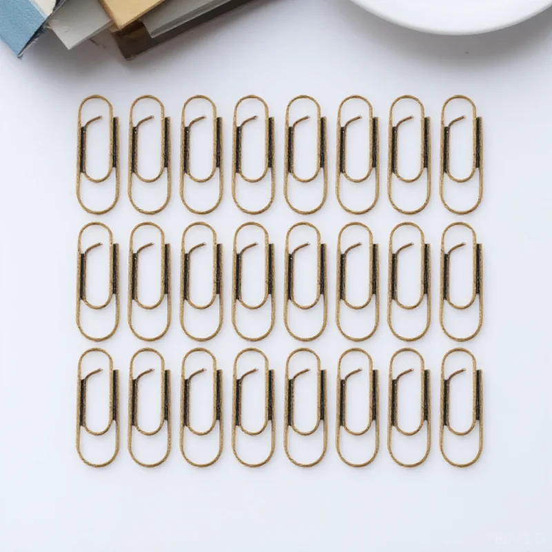 100pcs Metal Mini Paper Clips Strong Document File Office School Supplies Vintage Clamps For Files Photos Letters
100pcs Metal Mini Paper Clips Strong Document File Office School Supplies Vintage Clamps For Files Photos Letters