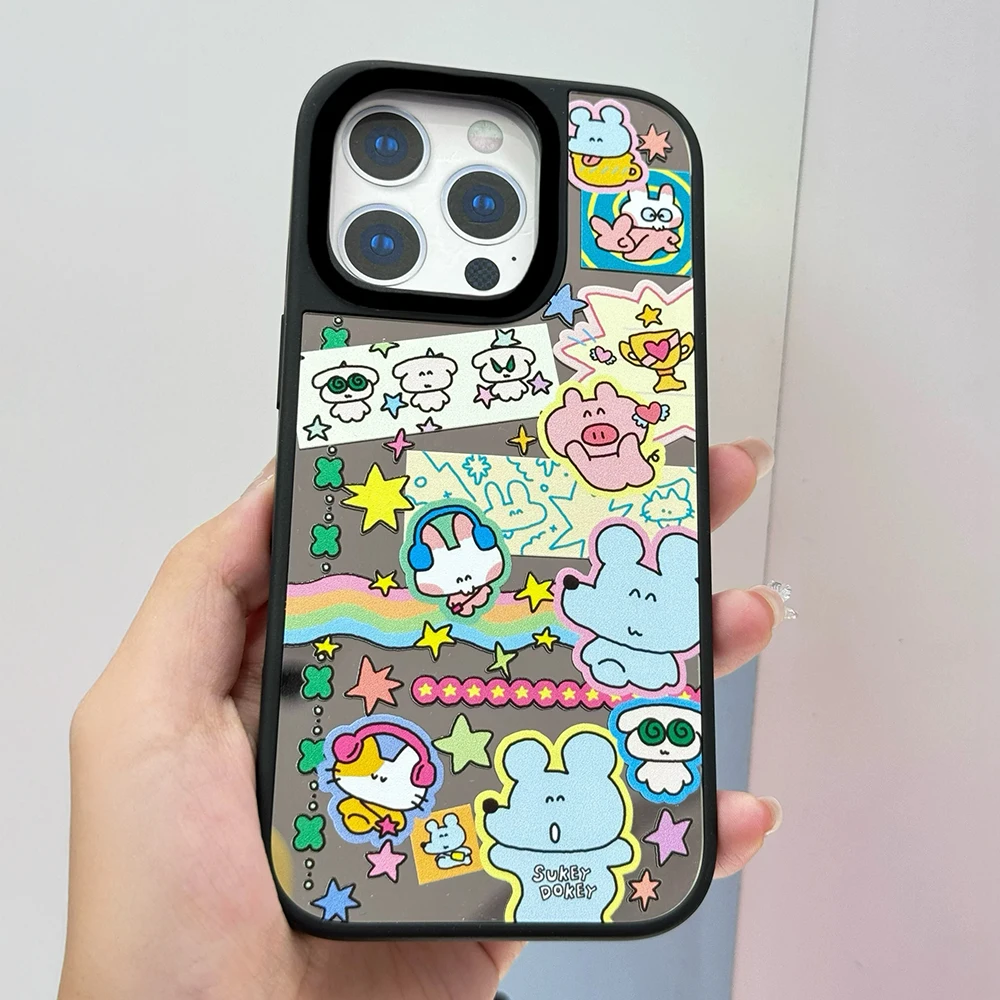 Cute Animals Mirror Magnetic Phone Case Cover for IPhone 16 15 14 13 12 Pro Max Case for IPhone 16 Pro Max
Cute Animals Mirror Magnetic Phone Case Cover for IPhone 16 15 14 13 12 Pro Max Case for IPhone 16 Pro Max