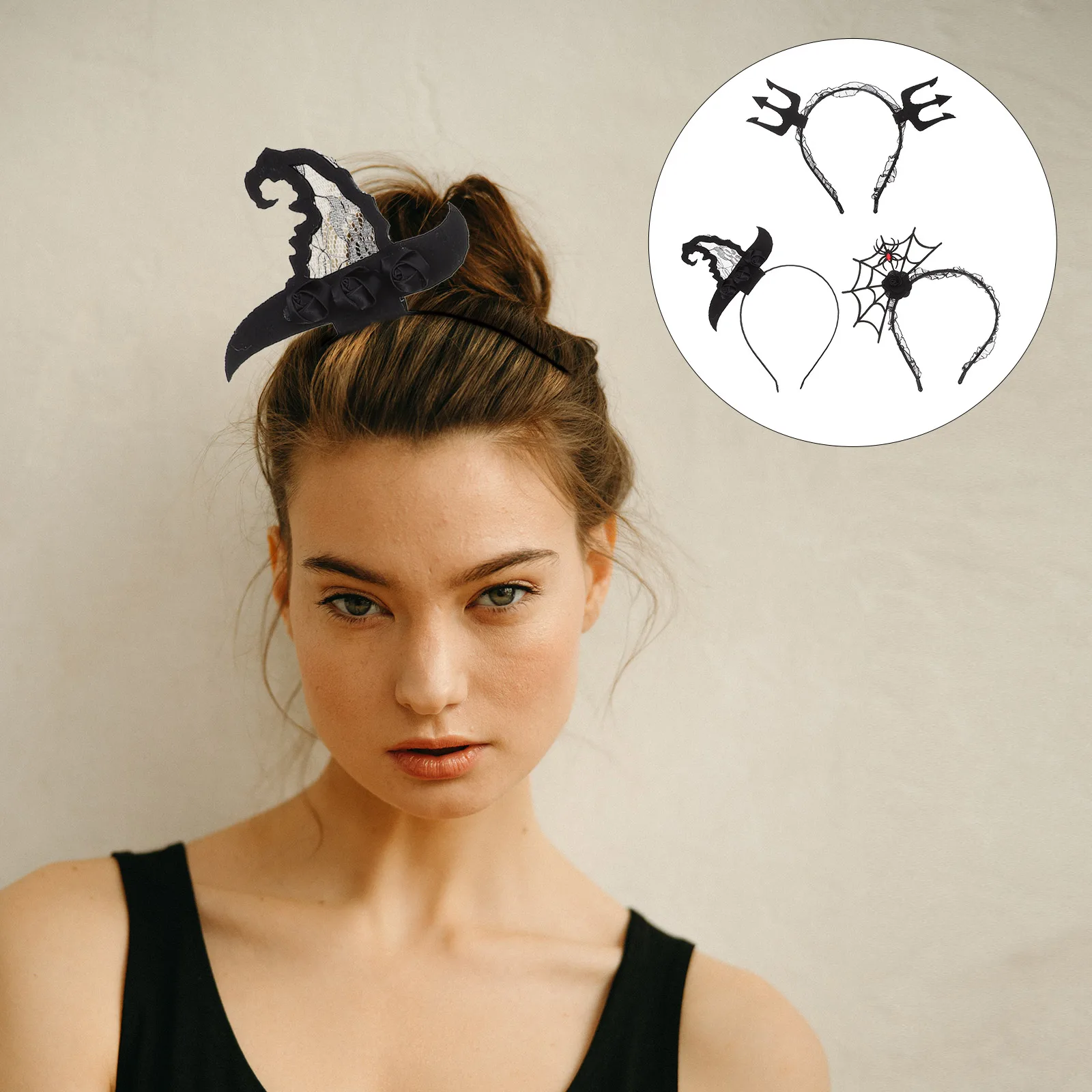 3pcs Cobweb Headdress Halloween Costume Hair Hoops Cosplay Party Headbands For Adults Lightweight Comfortable Halloween
3pcs Cobweb Headdress Halloween Costume Hair Hoops Cosplay Party Headbands For Adults Lightweight Comfortable Halloween