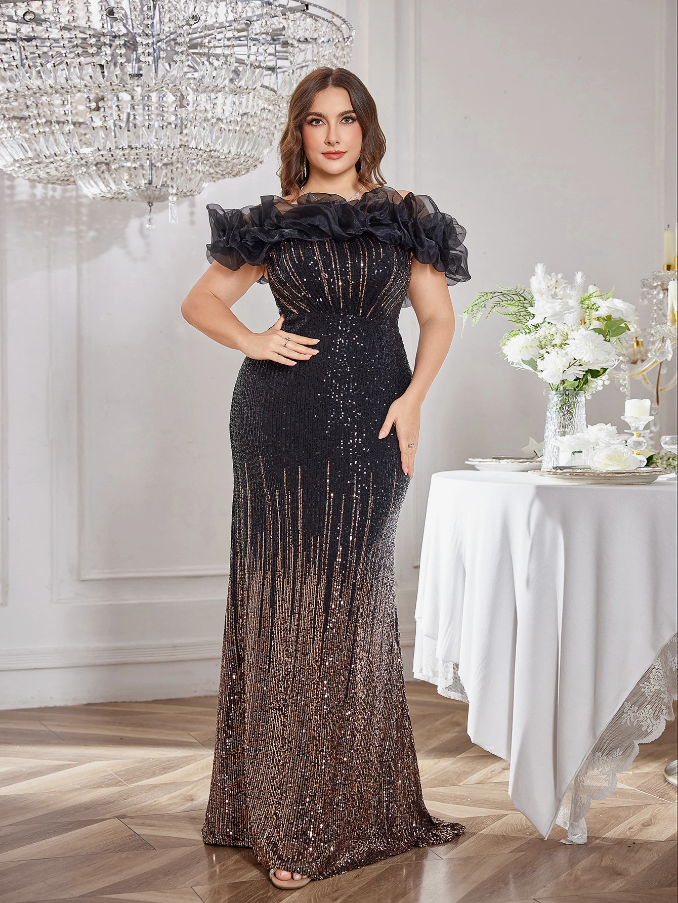 UNITHORSE случайный крой на одно плечо без рукавов сзади регулируемый галстук блестящий градиент цвета вечернее платье
UNITHORSE случайный крой на одно плечо без рукавов сзади регулируемый галстук блестящий градиент цвета вечернее платье