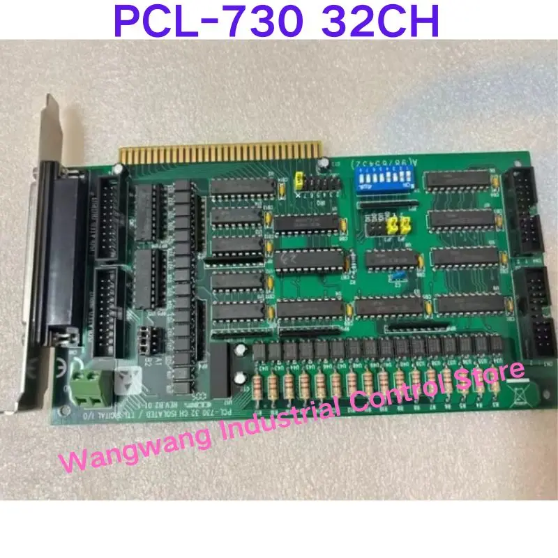 Second-hand test OK PCL-730 32CH data card IO acquisition card
Second-hand test OK PCL-730 32CH data card IO acquisition card
