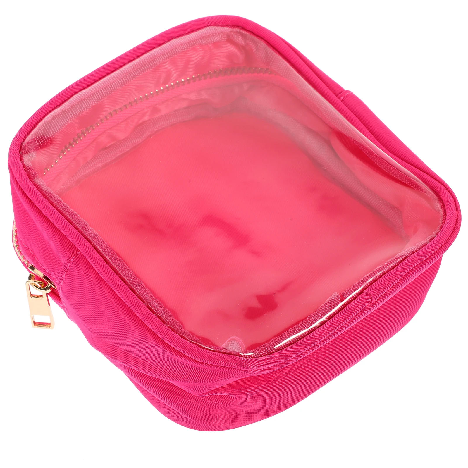 Candy Color Makeup Bag Clear Rosy Pink Transparent PVC Pouch Travel Toiletry Storage Women Zipper Organizer
Candy Color Makeup Bag Clear Rosy Pink Transparent PVC Pouch Travel Toiletry Storage Women Zipper Organizer