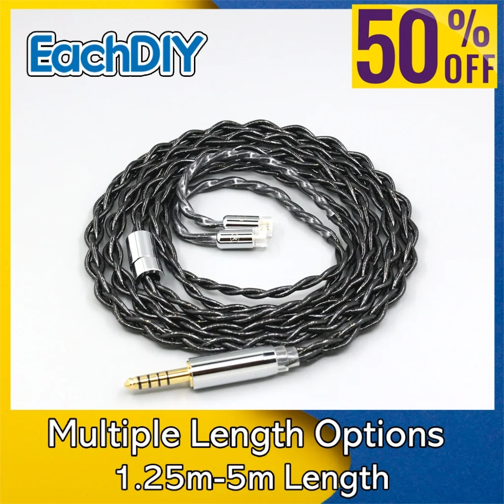 99% Pure Silver Palladium Graphene Floating Gold Cable For Sennheiser IE8 IE8i IE80 IE80s Metal Pin 8358
99% Pure Silver Palladium Graphene Floating Gold Cable For Sennheiser IE8 IE8i IE80 IE80s Metal Pin 8358