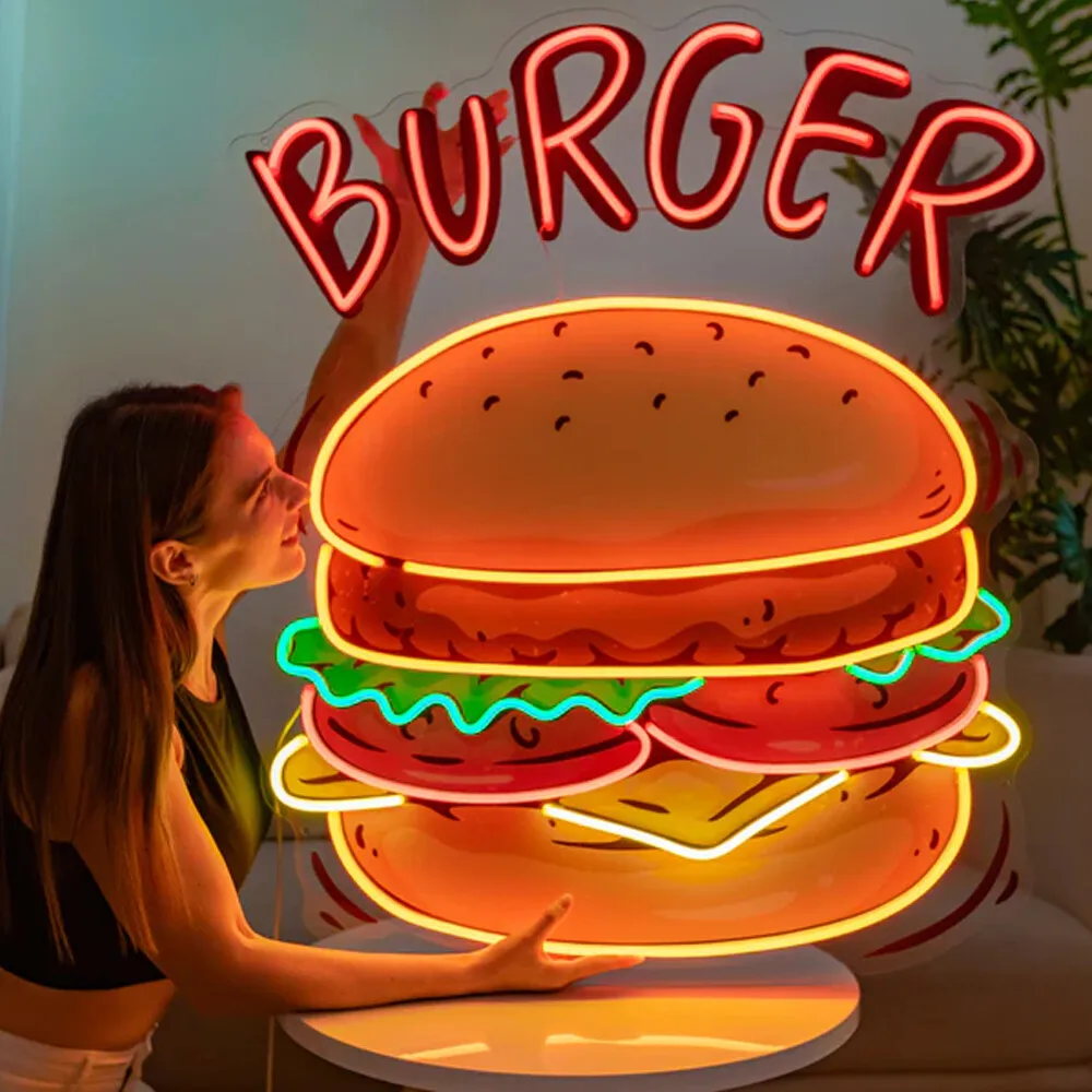 Hamburger Led Sign Hamburger Neon Sign Wall Decor Hamburger Art Sign
Hamburger Led Sign Hamburger Neon Sign Wall Decor Hamburger Art Sign