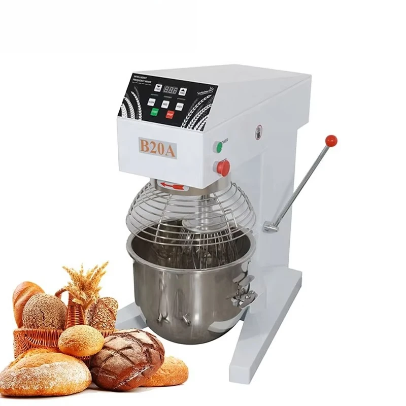 20L Heavy-Duty Commercial Kitchen Mixer High-Capacity 3 Speeds Automatic Spiral Planetary Blender Smart Bakery Corn Flour
20L Heavy-Duty Commercial Kitchen Mixer High-Capacity 3 Speeds Automatic Spiral Planetary Blender Smart Bakery Corn Flour