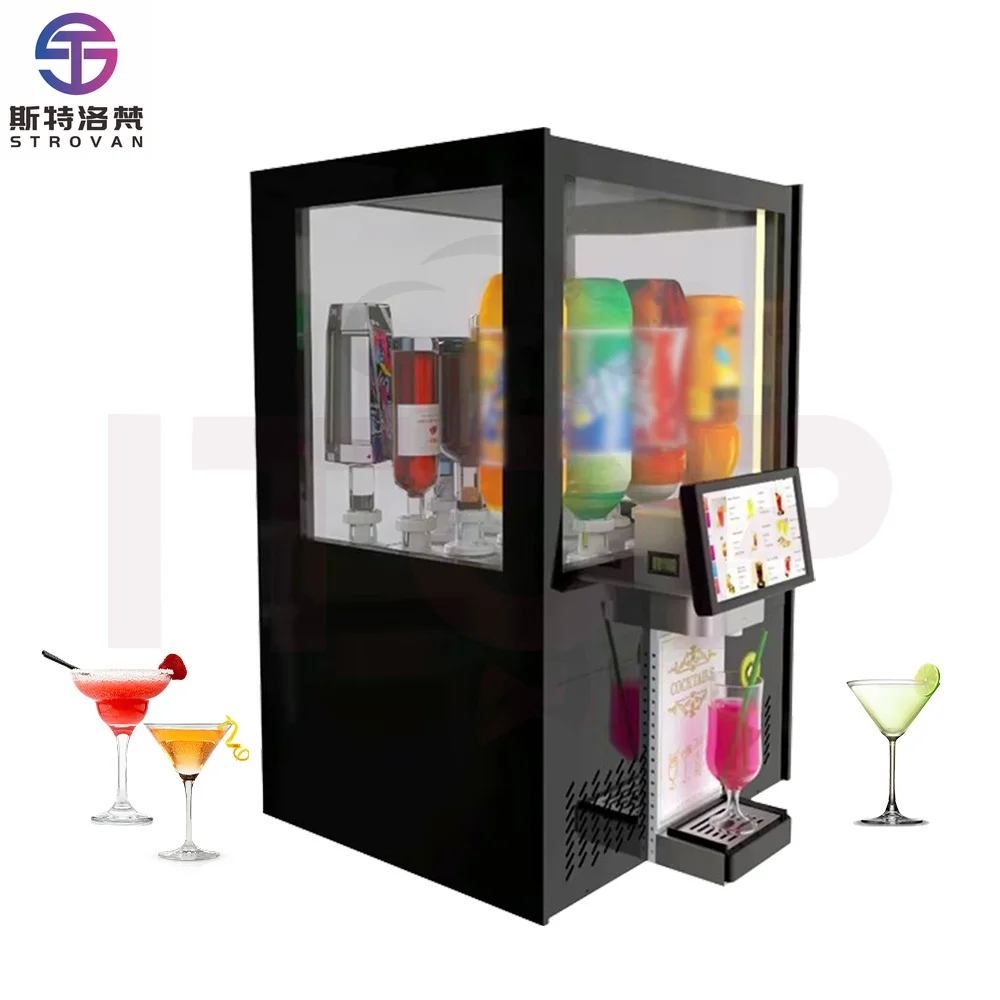 STLF JW New Arrival Automatic Cocktail Integrated Machine for Cocktail Bartender to Make Mojito and Margarita
STLF JW New Arrival Automatic Cocktail Integrated Machine for Cocktail Bartender to Make Mojito and Margarita