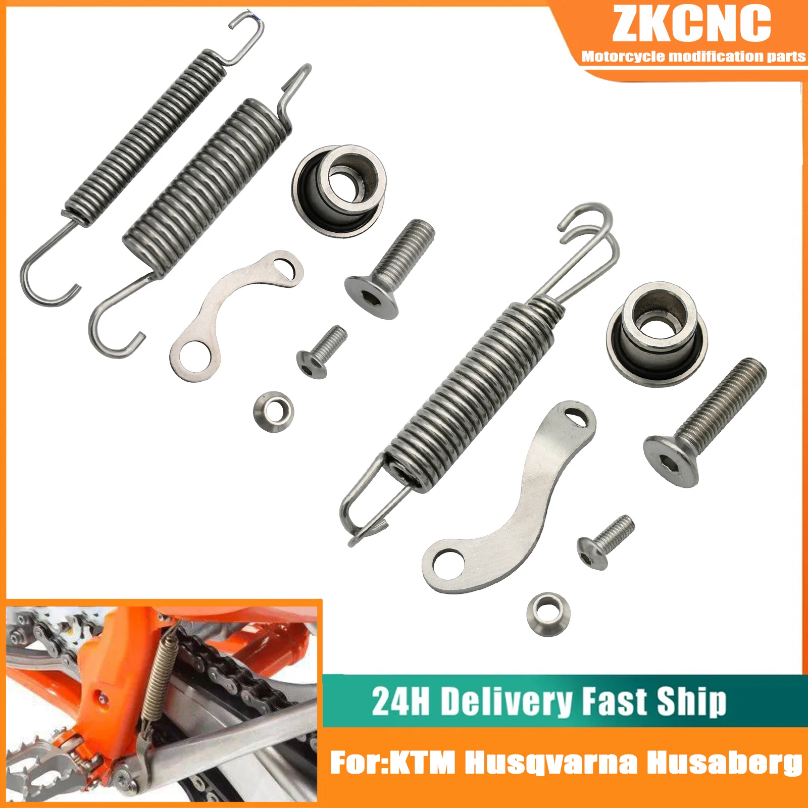 Kickstand Side Stand Springs Kit For 125 200 250 300 350 450 500 KTM EXC EXCF XC XCW XCF XCF-W Six Days Husqvarna FE FX TE TX
Kickstand Side Stand Springs Kit For 125 200 250 300 350 450 500 KTM EXC EXCF XC XCW XCF XCF-W Six Days Husqvarna FE FX TE TX
