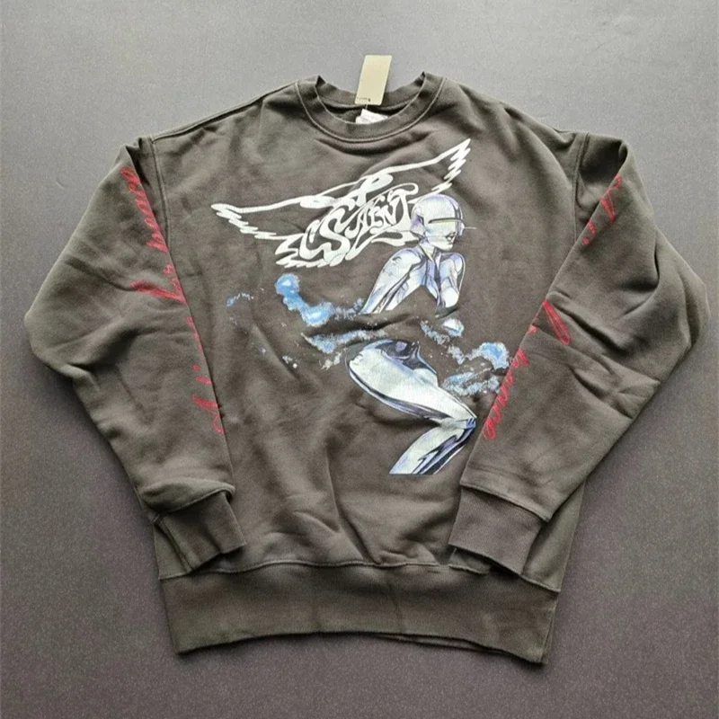 25SS Washed Black Saint MichaelHoodies 1:1 Best Quality Casual Pure Cotton Pullovers
25SS Washed Black Saint MichaelHoodies 1:1 Best Quality Casual Pure Cotton Pullovers