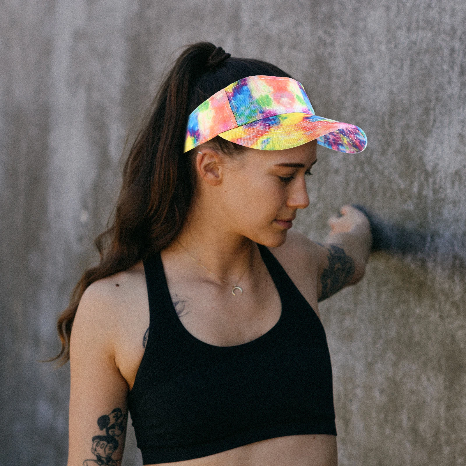 Sun Visor Hat for Women Tie Dye Baseball # Color Open Top Breathable Sports Sun Protection Outdoor Tennis Golf Jogging
Sun Visor Hat for Women Tie Dye Baseball # Color Open Top Breathable Sports Sun Protection Outdoor Tennis Golf Jogging