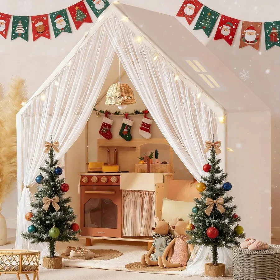 Play Tent for Girls and Boys Indoor Playhouse for Toddlers Large Play House Reading Nook Lace Play Tent
Play Tent for Girls and Boys Indoor Playhouse for Toddlers Large Play House Reading Nook Lace Play Tent