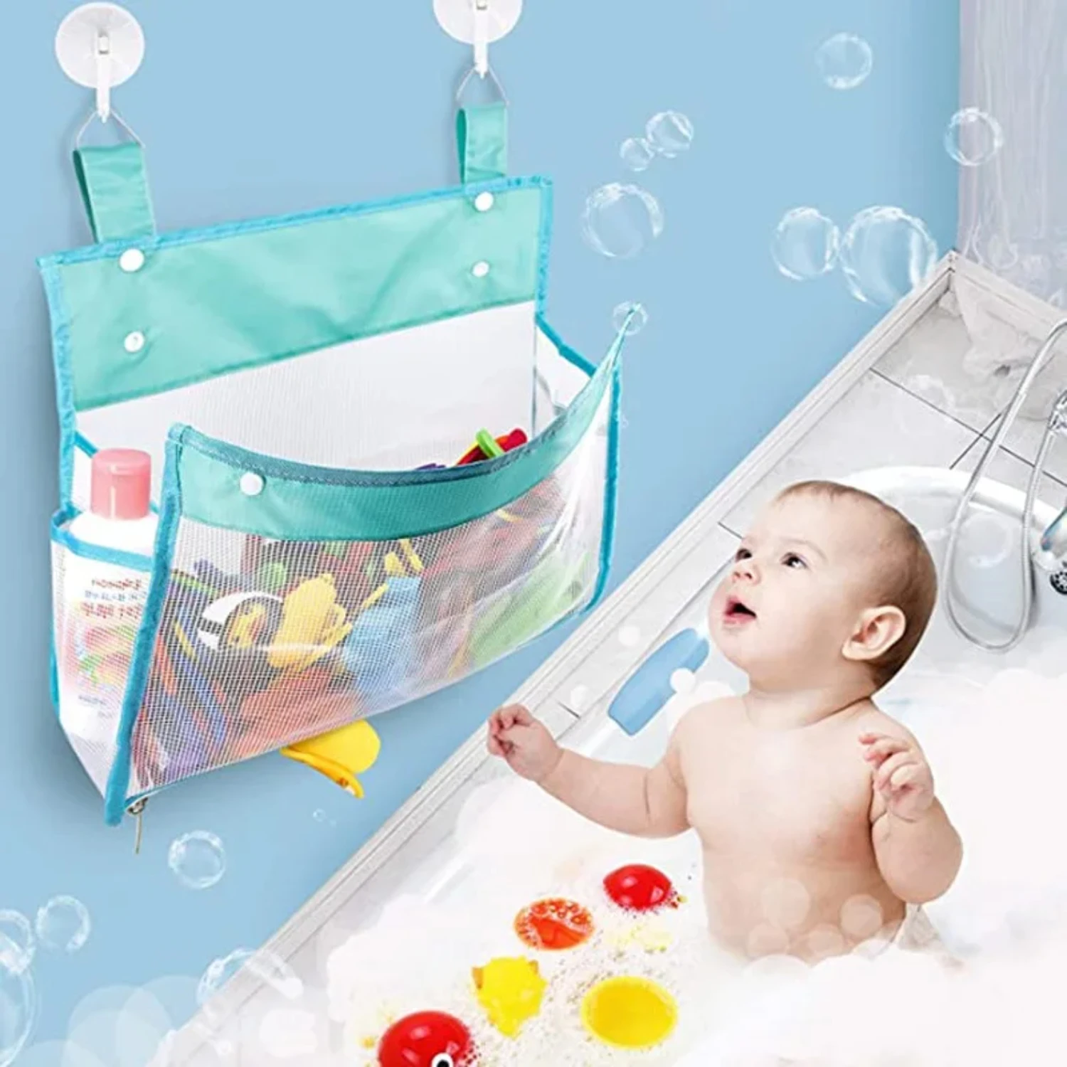 Baby Bathroom Mesh Bath Bag Cartoon Basket Net Children's Games Network Waterproof Cloth Sand Toys Beach Organizer
Baby Bathroom Mesh Bath Bag Cartoon Basket Net Children's Games Network Waterproof Cloth Sand Toys Beach Organizer