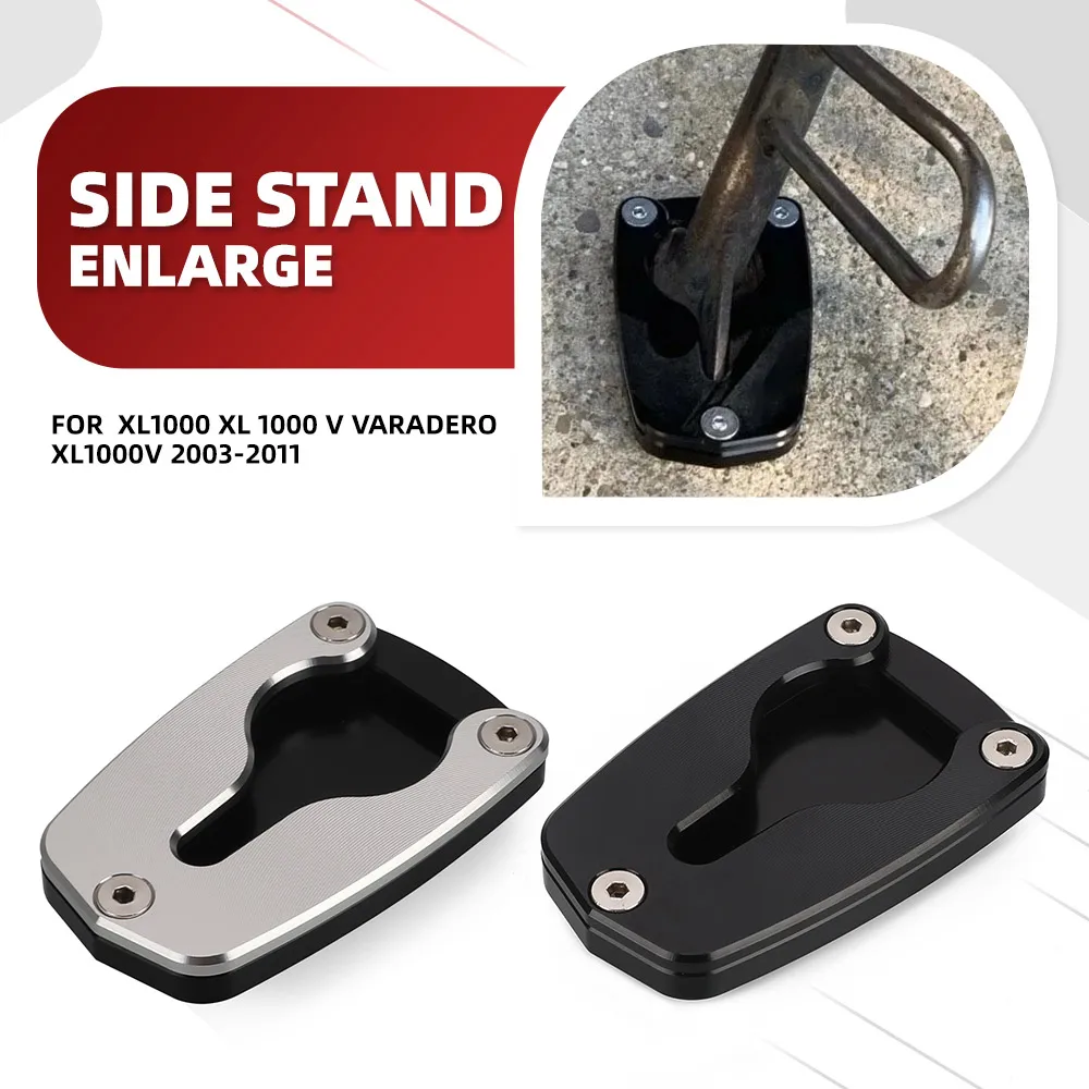 For HONDA XL1000 XL 1000 V VARADERO XL1000V 2003 - 2011 CNC Foot Side Stand Pad Plate Kickstand Enlarger Support Extension
For HONDA XL1000 XL 1000 V VARADERO XL1000V 2003 - 2011 CNC Foot Side Stand Pad Plate Kickstand Enlarger Support Extension