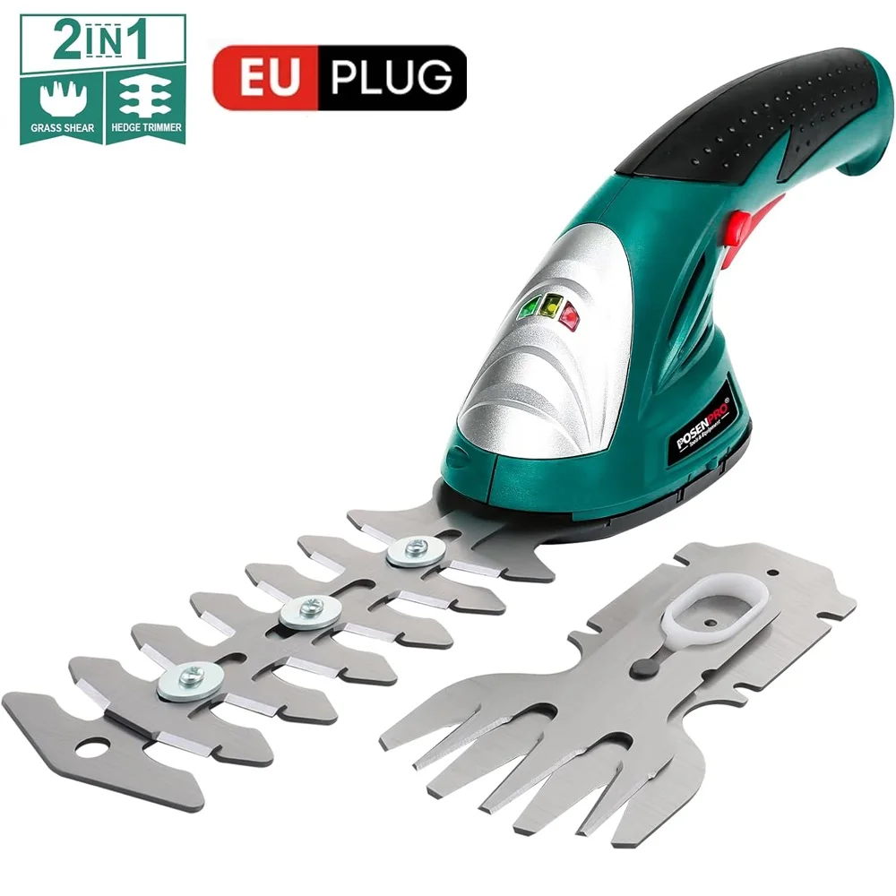 2 in 1 Cordless Electric Grass Hedge Trimmer 7.2V Battery Rechargeable Shear Hedger PGHS7.2 Cordless Garden Tool
2 in 1 Cordless Electric Grass Hedge Trimmer 7.2V Battery Rechargeable Shear Hedger PGHS7.2 Cordless Garden Tool