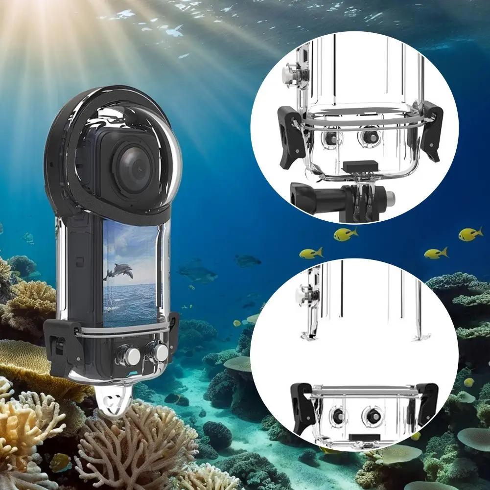 Высококачественная прозрачная силиконовая резина для Insta360 X5, полностью невидимая камера для дайвинга, аксессуары B5o2
Высококачественная прозрачная силиконовая резина для Insta360 X5, полностью невидимая камера для дайвинга, аксессуары B5o2