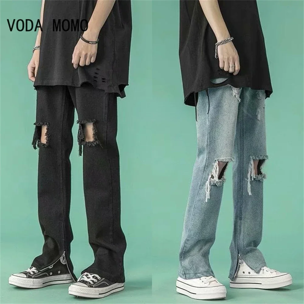 Ripped Jeans Men Stretch Blue Slim Fit Biker Jeans Pants Spring Summer Streetwear Hip Hop Distressed Patched Male Long Trousers
Ripped Jeans Men Stretch Blue Slim Fit Biker Jeans Pants Spring Summer Streetwear Hip Hop Distressed Patched Male Long Trousers