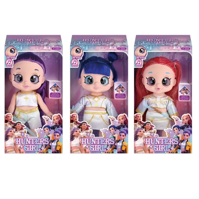 10 Inch Music Vinyl Doll, 5 Joints Movable 5D Eyes Cute Girl Figure with Blue Tiger, Collectible Toy for Kids
10 Inch Music Vinyl Doll, 5 Joints Movable 5D Eyes Cute Girl Figure with Blue Tiger, Collectible Toy for Kids