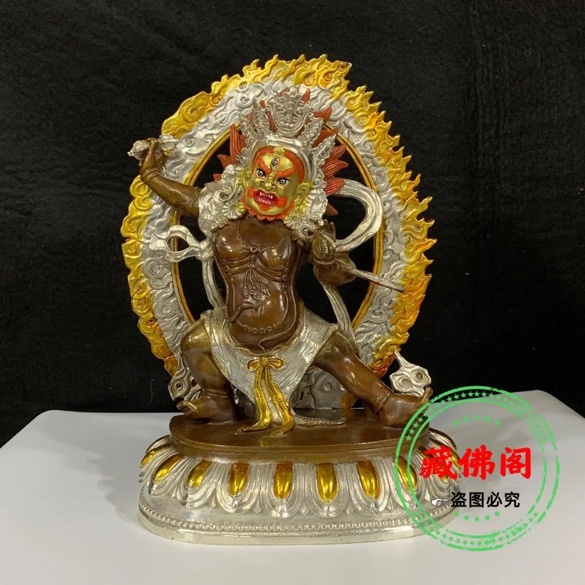 10 inch diamond hand, pure copper, Tibetan precision craftsmanship, one foot diamond hand, retro antique color, gilded gold and
10 inch diamond hand, pure copper, Tibetan precision craftsmanship, one foot diamond hand, retro antique color, gilded gold and