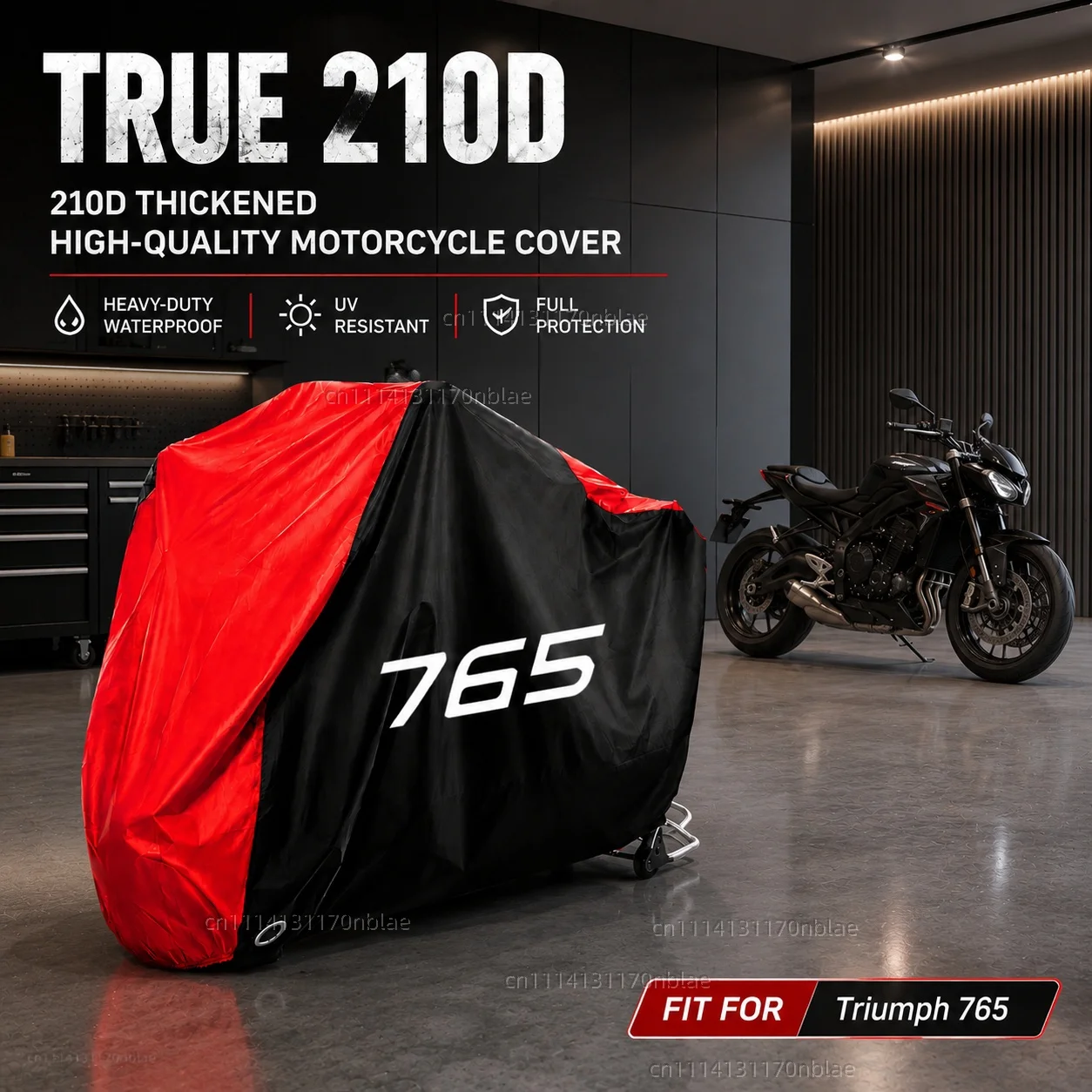 For Triumph Street Triple 765 RS /S/R 675 daytona Trident 660 210D Motorcycle Cover Waterproof Dustproof UV Moto Rain Cover
For Triumph Street Triple 765 RS /S/R 675 daytona Trident 660 210D Motorcycle Cover Waterproof Dustproof UV Moto Rain Cover