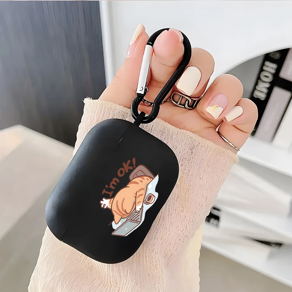 Funny Cat Pattern Silicone Tpu Earphone Case For AirPods 1/2/3/4 Earbuds Case For AirPods Pro2/Pro3/Pro Shockproof Soft Cover
Funny Cat Pattern Silicone Tpu Earphone Case For AirPods 1/2/3/4 Earbuds Case For AirPods Pro2/Pro3/Pro Shockproof Soft Cover