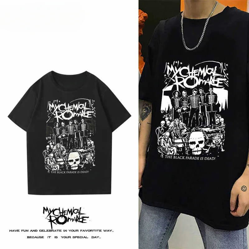 2024 New My Chemical Romance Rock Band Short Sleeve T-shirt Boys Summer Cotton Half Sleeve Streetwear
2024 New My Chemical Romance Rock Band Short Sleeve T-shirt Boys Summer Cotton Half Sleeve Streetwear