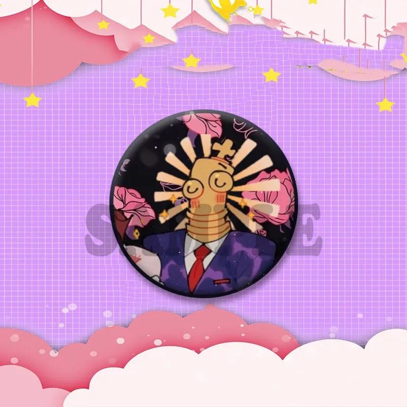 Anime Character Kinger Caine Can Badges Cosplay Jewelry Accessories Gifts Cartoon Round Enamel Pin Lapel Brooch for Backpack Hat
Anime Character Kinger Caine Can Badges Cosplay Jewelry Accessories Gifts Cartoon Round Enamel Pin Lapel Brooch for Backpack Hat
