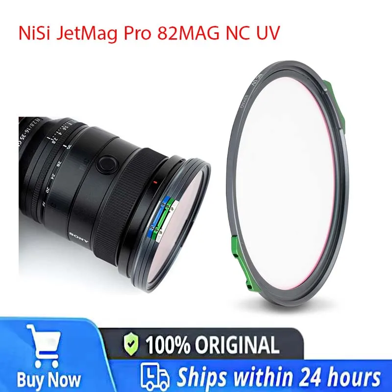 NiSi JetMag Pro 82MAG NC UV, Magnetic UV Protection Filter, Blocks UV Light Below 390nm, Nano Waterproof Coated Optical Glass
NiSi JetMag Pro 82MAG NC UV, Magnetic UV Protection Filter, Blocks UV Light Below 390nm, Nano Waterproof Coated Optical Glass