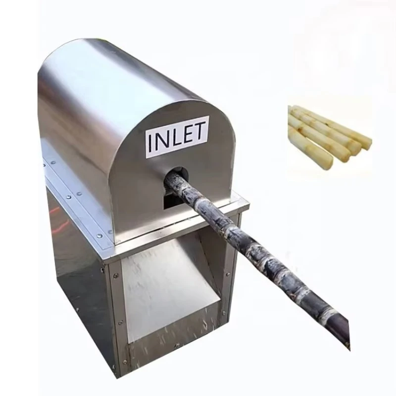 Commerical Automatic New Design Electric Sugar Cane Peeler Equipment Sugarcane Peeling Machine
Commerical Automatic New Design Electric Sugar Cane Peeler Equipment Sugarcane Peeling Machine