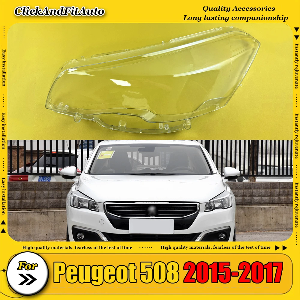Для Peugeot 508 2015-2017 передняя фара, абажур, прозрачная крышка фары, плексиглас, замена оригинального абажура
Для Peugeot 508 2015-2017 передняя фара, абажур, прозрачная крышка фары, плексиглас, замена оригинального абажура