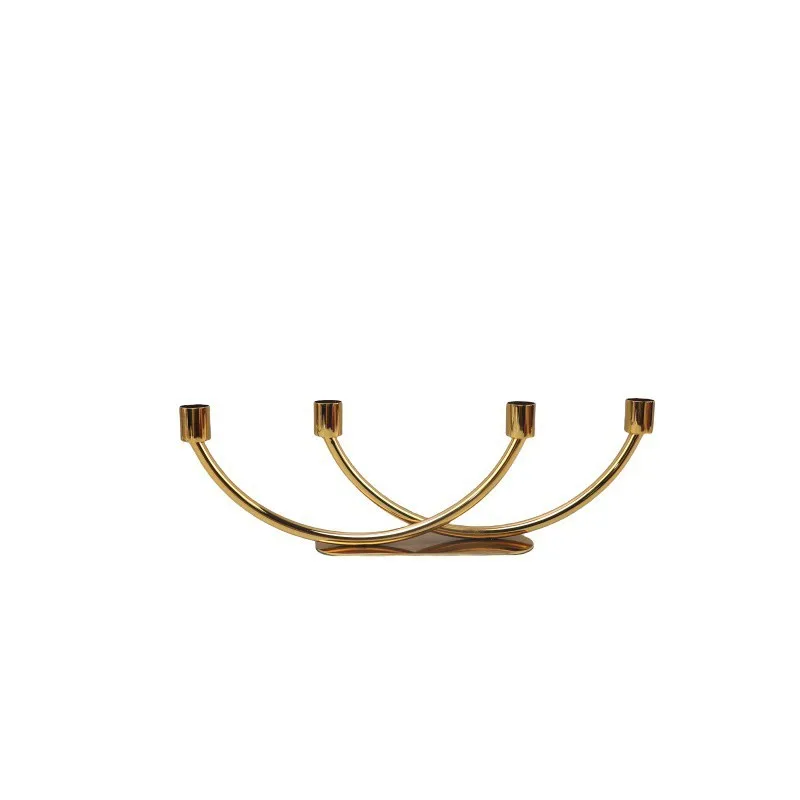 Nordic creative special-shaped double U-shaped metal candlestick ornament, living room, bedroom, restaurant, hotel model
Nordic creative special-shaped double U-shaped metal candlestick ornament, living room, bedroom, restaurant, hotel model