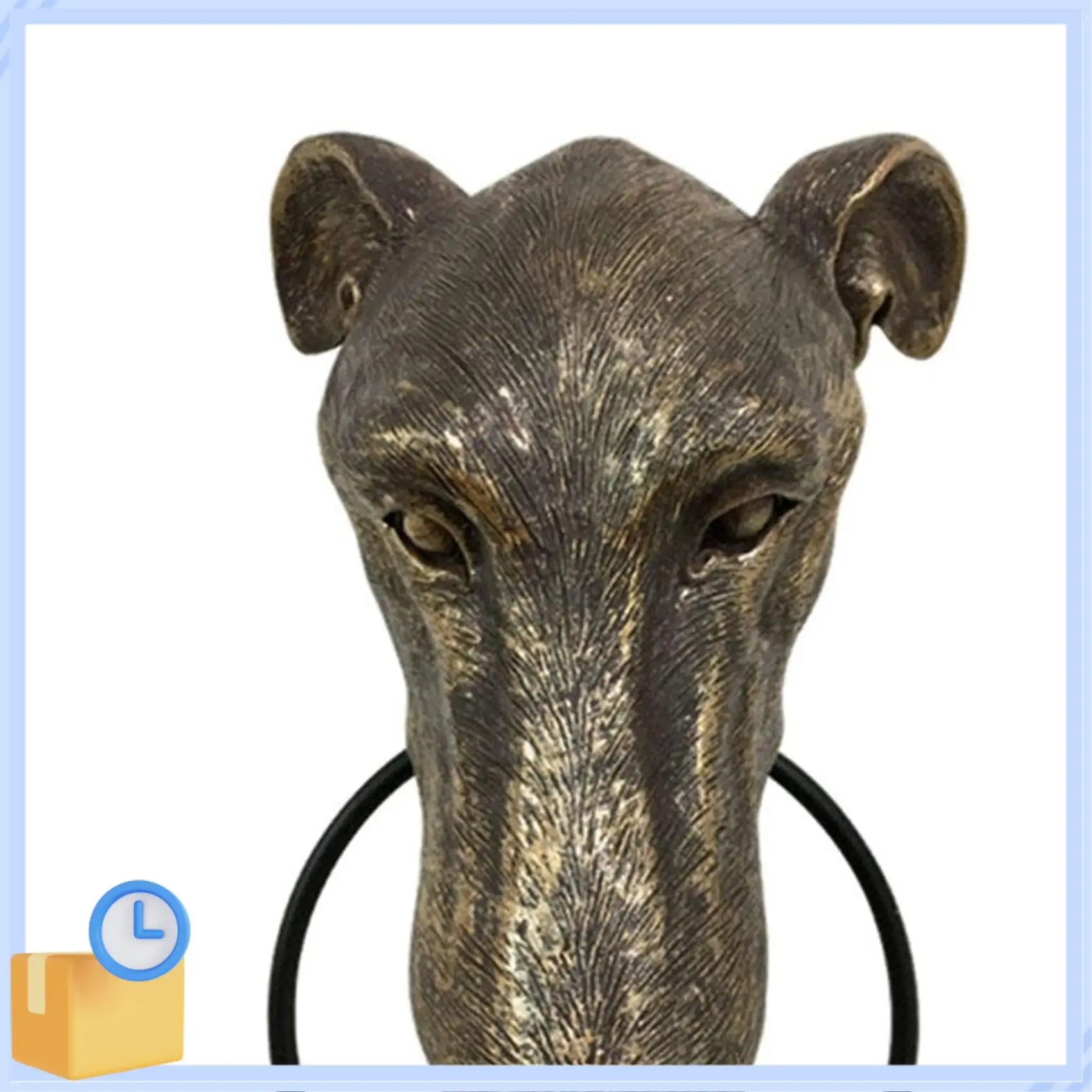 ABTK-Dog Head Door Knocker Retro Style Knockers Heavy Duty Animal Head Shaped Door Knockers For Front Door Decoration
ABTK-Dog Head Door Knocker Retro Style Knockers Heavy Duty Animal Head Shaped Door Knockers For Front Door Decoration