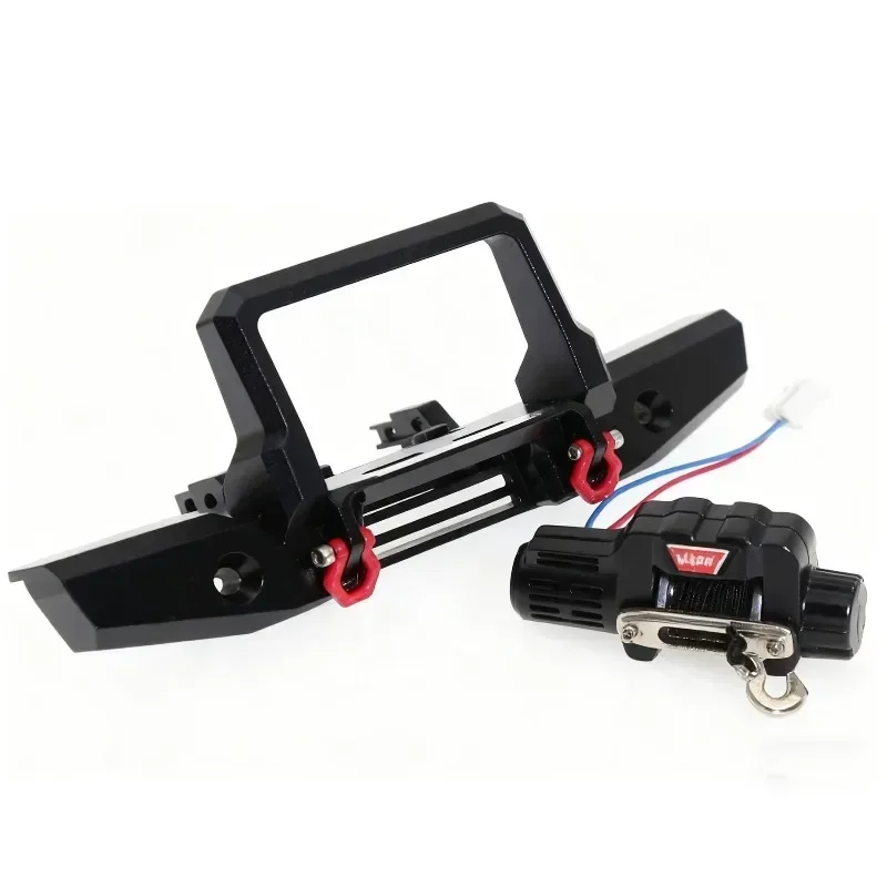 TRX4M Metal Front Bumpers and Electric Winch for 1/18 RC Crawler Car TrxsTRX4-M Defender Upgrade Parts
TRX4M Metal Front Bumpers and Electric Winch for 1/18 RC Crawler Car TrxsTRX4-M Defender Upgrade Parts