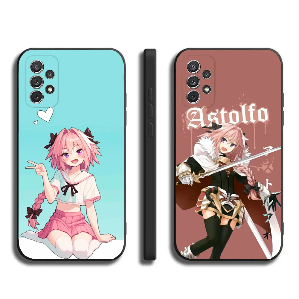Fate Apocrypha Astolfo Phone Case For Samsung Galaxy A20,A21s,A22,A31,A32,A52,A53,A72,73,A80,A91Soft Black Cover
Fate Apocrypha Astolfo Phone Case For Samsung Galaxy A20,A21s,A22,A31,A32,A52,A53,A72,73,A80,A91Soft Black Cover