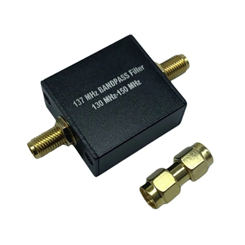 137Mhz Filter Bandpass Filter Special For Weather Satellite Durable Easy To Use Black
137Mhz Filter Bandpass Filter Special For Weather Satellite Durable Easy To Use Black