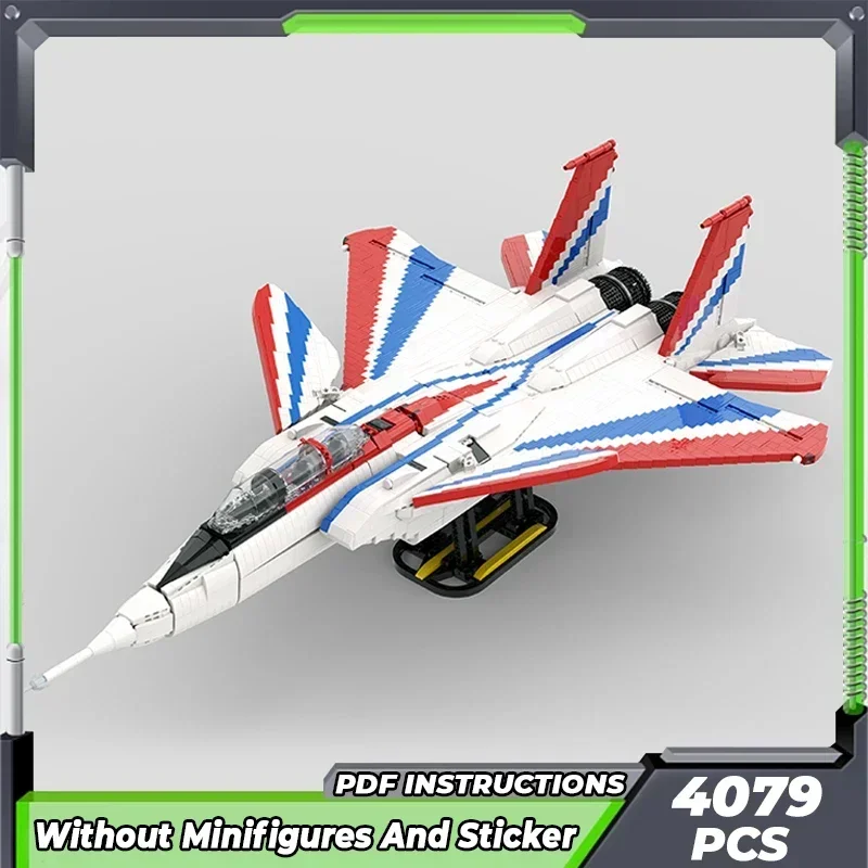 Moc Building Bricks Military Fighter Model NF-15B Bomber Technology Modular Blocks Gifts Toys For Children DIY Sets Assembly
Moc Building Bricks Military Fighter Model NF-15B Bomber Technology Modular Blocks Gifts Toys For Children DIY Sets Assembly