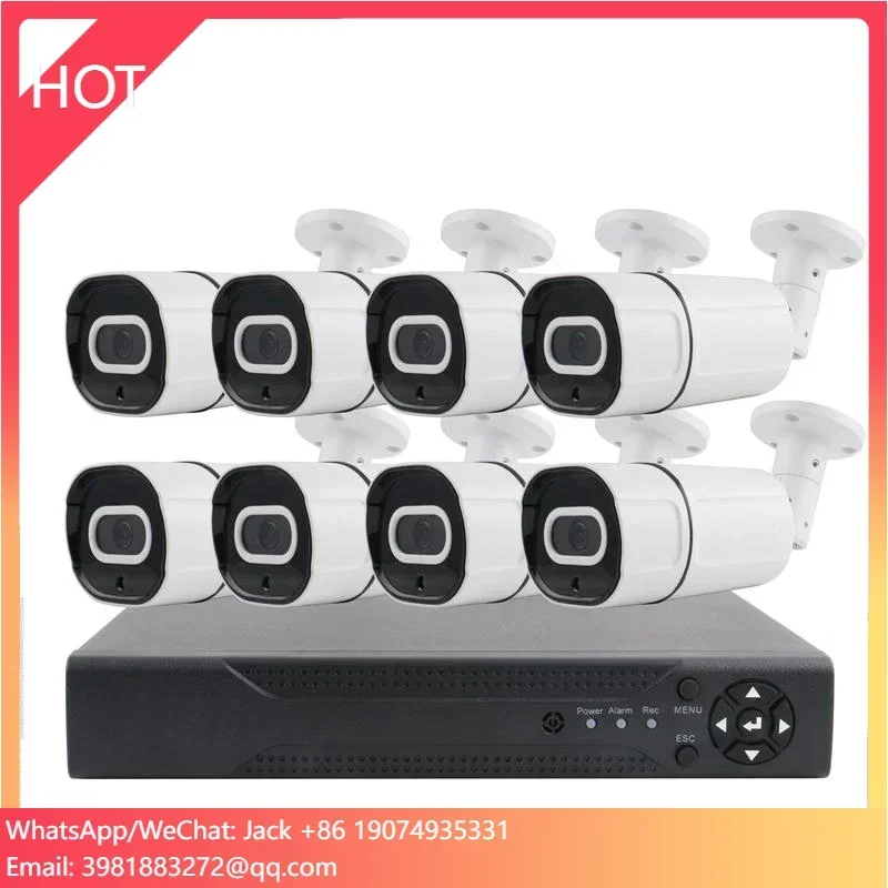 CCTV Security 8CH Audio Mic DVR Analog Camera Set 5.0MP AHD KIT High Quality Motion Detection IR Mobile PC Remote Factory Price 
CCTV Security 8CH Audio Mic DVR Analog Camera Set 5.0MP AHD KIT High Quality Motion Detection IR Mobile PC Remote Factory Price