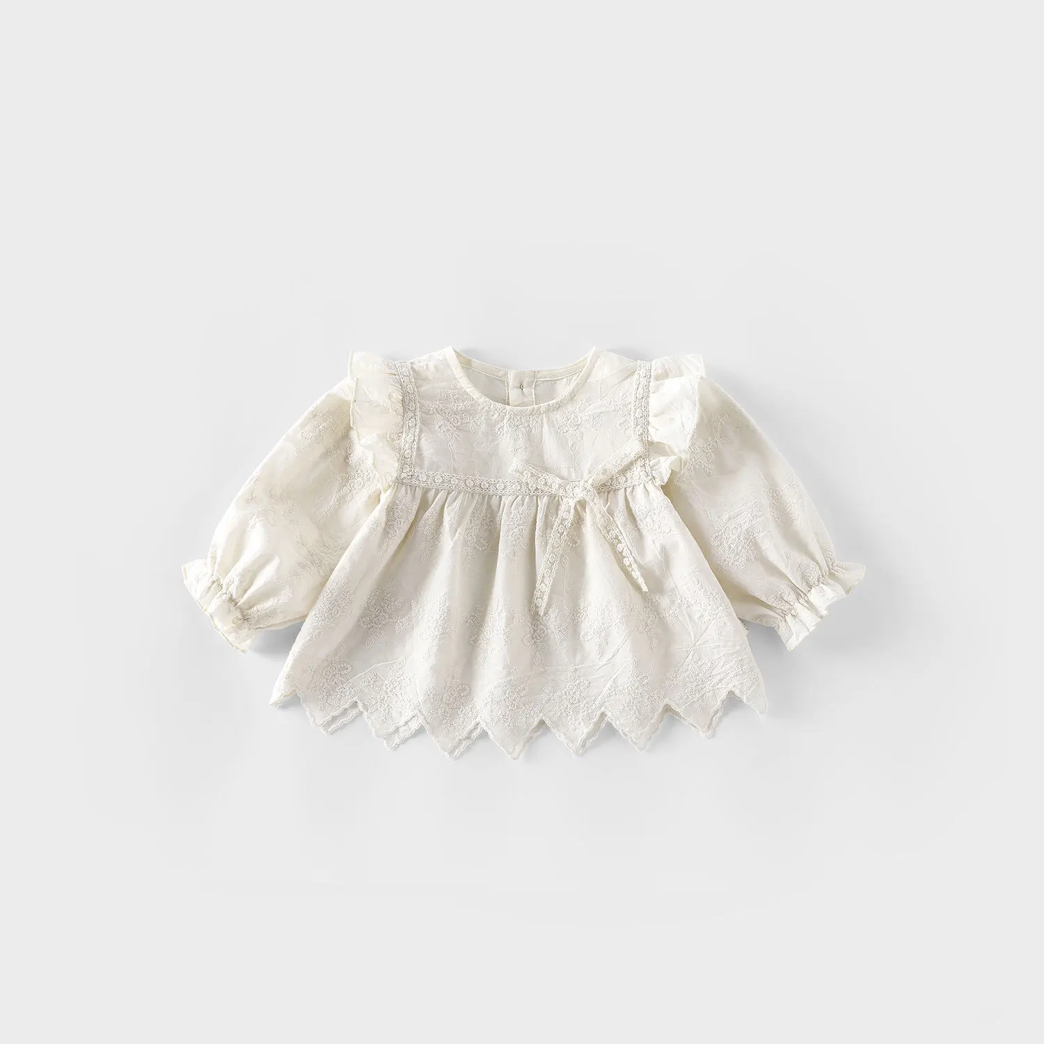 Girls' Jacquard Doll Shirt 2025 New Autumn Baby Flying Sleeve Shirt Children's Korean Autumn Clothing Fashion
Girls' Jacquard Doll Shirt 2025 New Autumn Baby Flying Sleeve Shirt Children's Korean Autumn Clothing Fashion