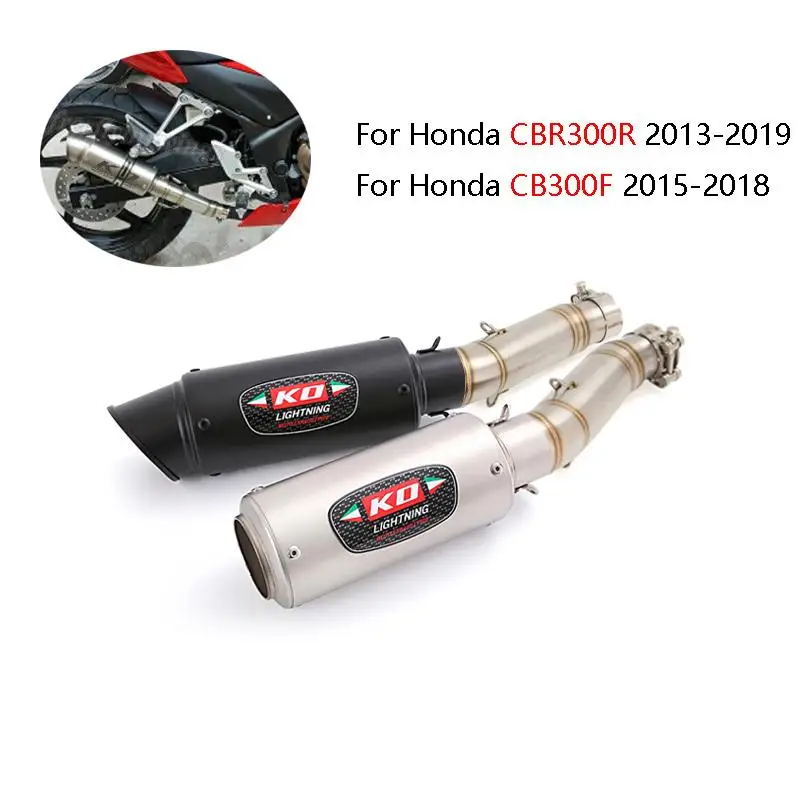 Труба среднего звена для Honda CBR300R 2013-2019 CB300F 2015-2018, выхлопная система мотоцикла, черный глушитель из углеродного волокна, глушитель, без шнуровки
Труба среднего звена для Honda CBR300R 2013-2019 CB300F 2015-2018, выхлопная система мотоцикла, черный глушитель из углеродного волокна, глушитель, без шнуровки