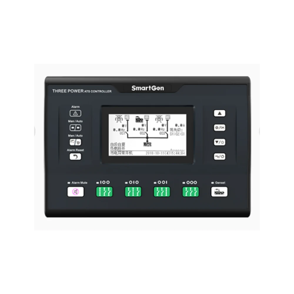 Smartgen Three Power Supply Automatic Switching Controller HAT833 AC/DC Power Supply + RS485
Smartgen Three Power Supply Automatic Switching Controller HAT833 AC/DC Power Supply + RS485