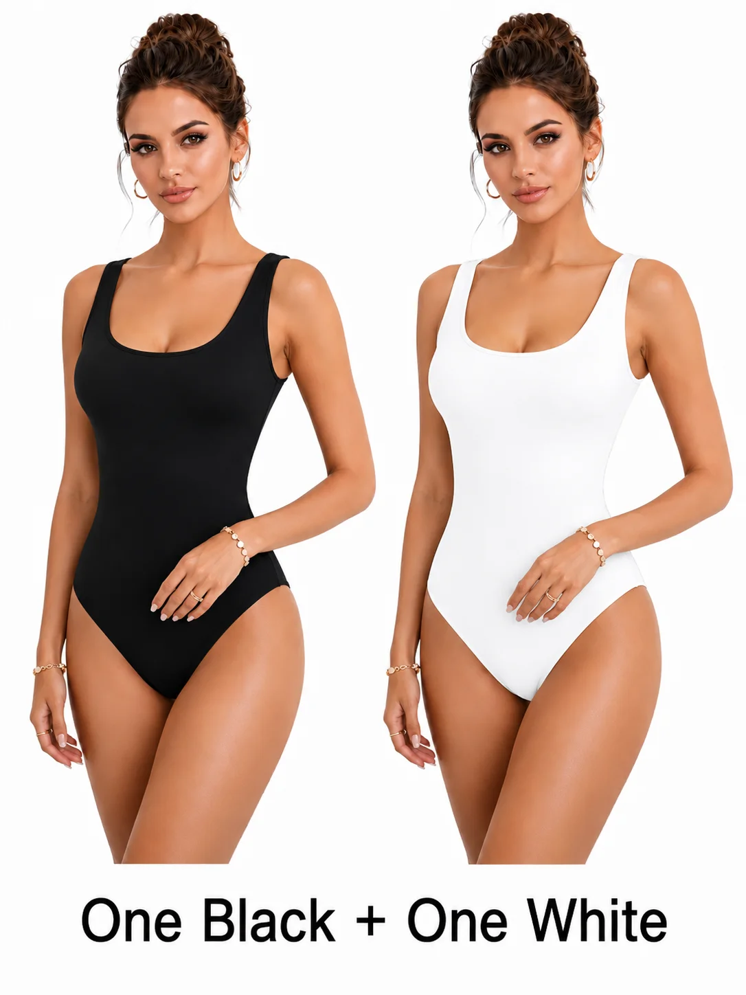Seamless Bodysuit Women Shapewear 2 Colors U Neck Sleeveless Slim Fit Basic Tummy Control Tank
Seamless Bodysuit Women Shapewear 2 Colors U Neck Sleeveless Slim Fit Basic Tummy Control Tank