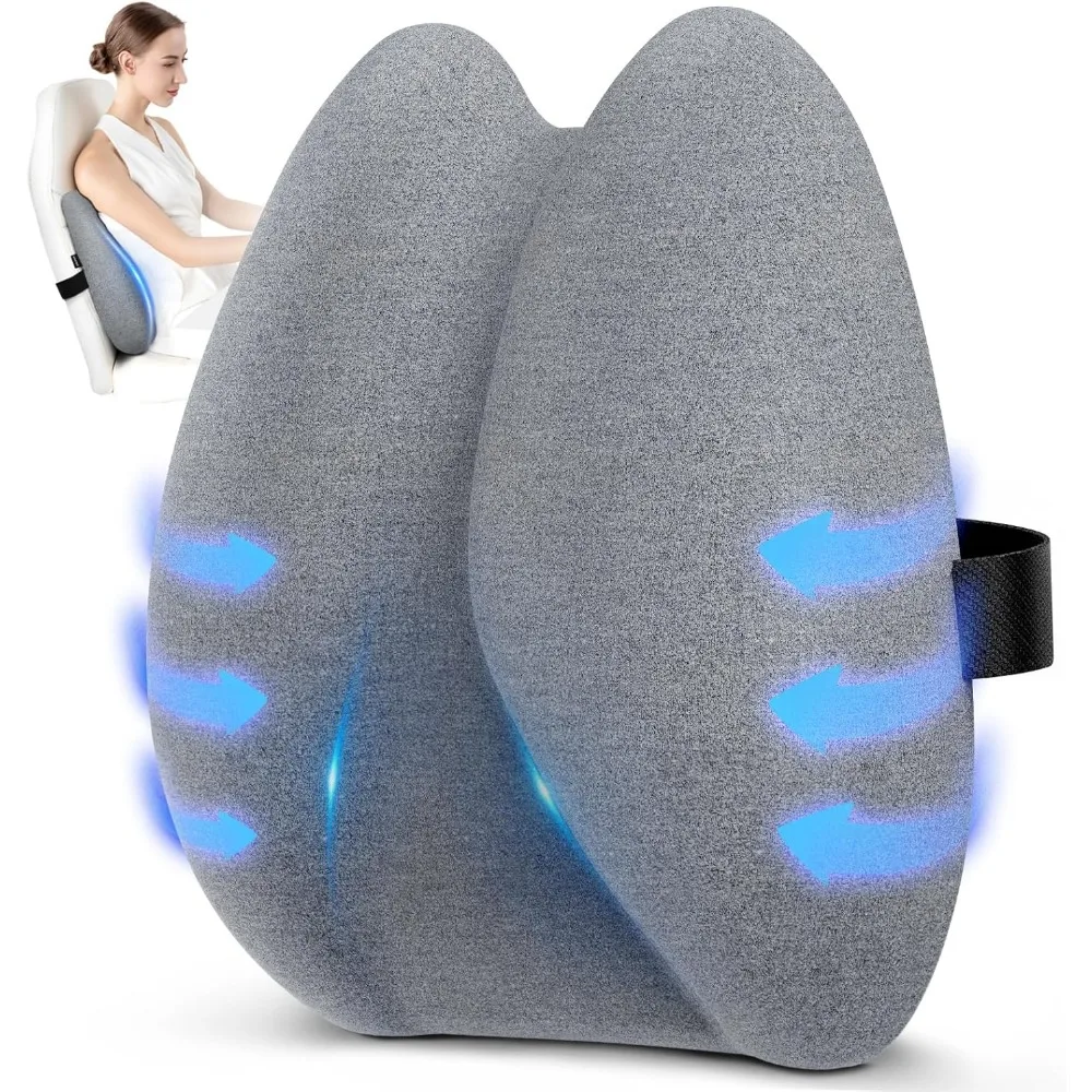 Ultra Pain Relief Lumbar Support Pillow for Office Chair, Ergonomic Lumbar Pillow for 5X Back Support and Improved Posture Effec
Ultra Pain Relief Lumbar Support Pillow for Office Chair, Ergonomic Lumbar Pillow for 5X Back Support and Improved Posture Effec