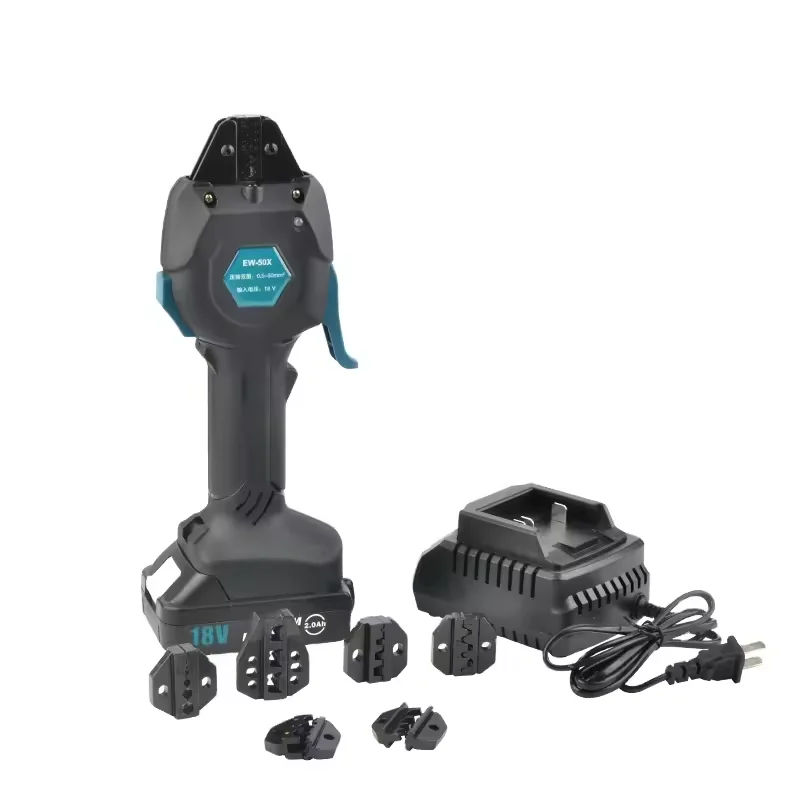 Rechargeable Automatic Crimping Plier EW-50X Electrical Crimp Terminal Tools
Rechargeable Automatic Crimping Plier EW-50X Electrical Crimp Terminal Tools