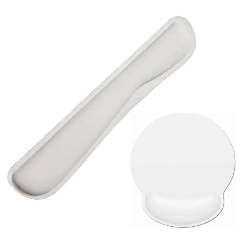 2Pcs/Set Slow Rebound Ergonomic Keyboard Wrist Rest Non-Slip Comfortable Mouse Pad Set Soft Easy Typing Keyboard Hand Pillow
2Pcs/Set Slow Rebound Ergonomic Keyboard Wrist Rest Non-Slip Comfortable Mouse Pad Set Soft Easy Typing Keyboard Hand Pillow