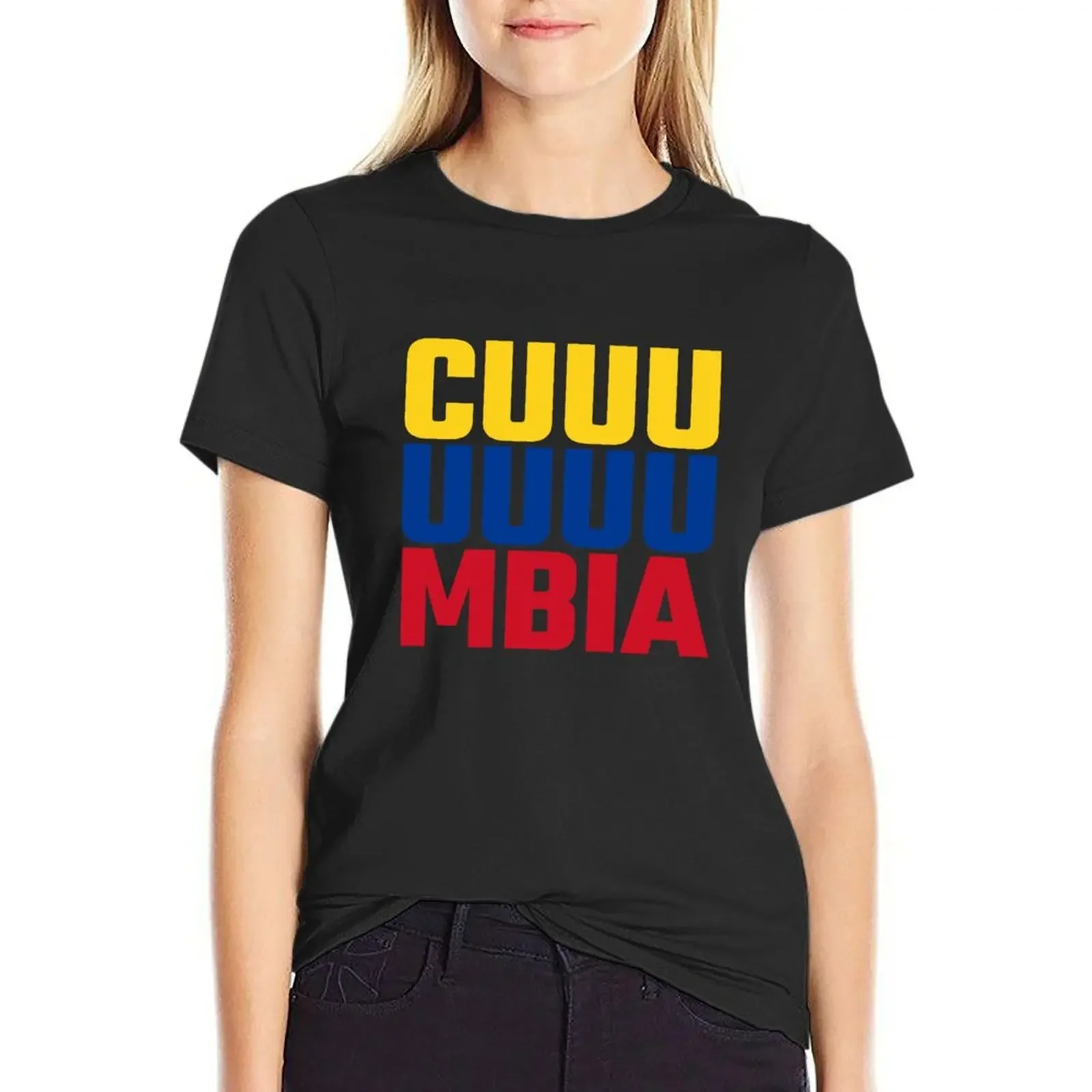 Cumbia Colombiana - Cuuumbia T-Shirt anime clothes blacks blanks cropped t shirts for Women
Cumbia Colombiana - Cuuumbia T-Shirt anime clothes blacks blanks cropped t shirts for Women