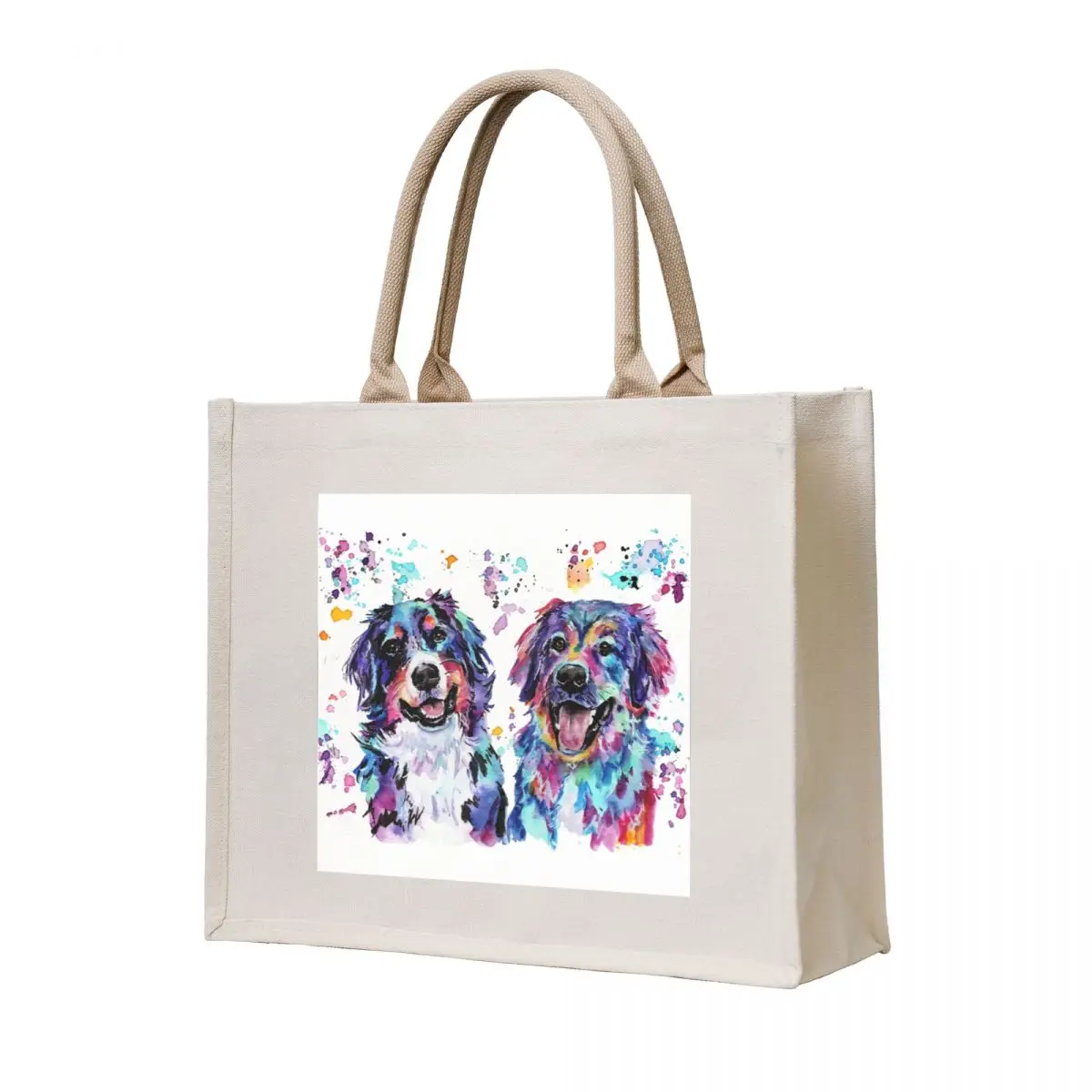 Colourful Watercolour Mountain Dogs Tote Bag tote bag men's Customizable tote bag canvas shopping
Colourful Watercolour Mountain Dogs Tote Bag tote bag men's Customizable tote bag canvas shopping