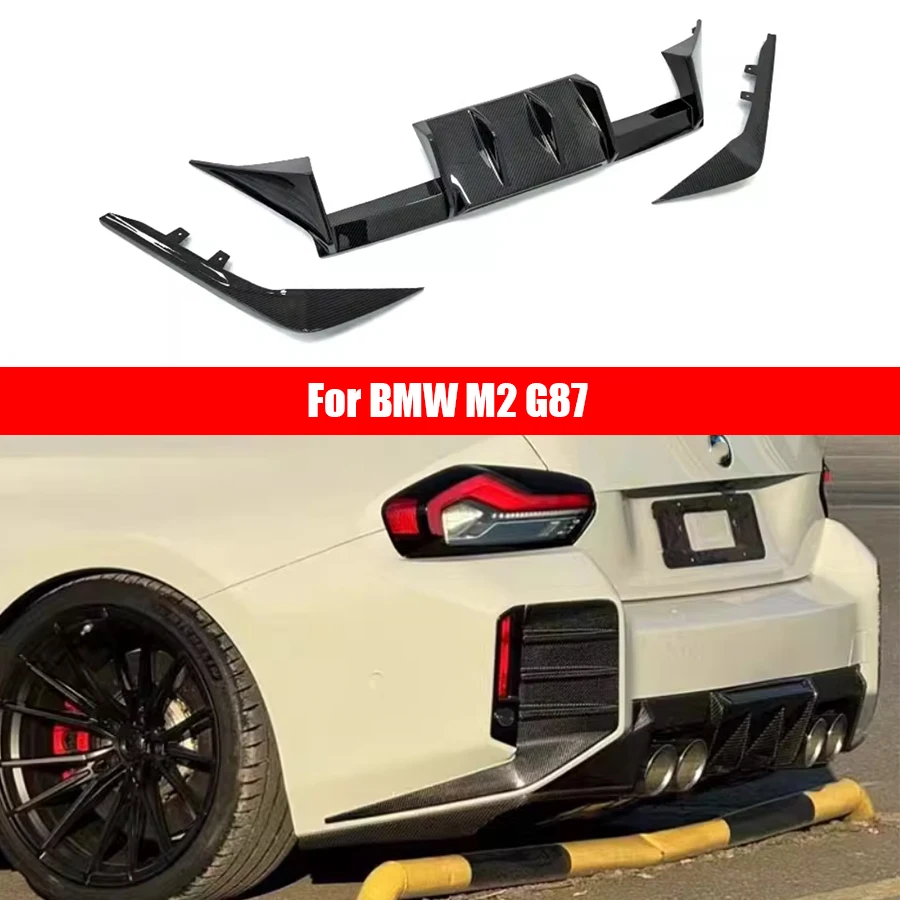 For BMW M2 G87 2021+ Dry Carbon Fiber Back lip Car Rear Bumper Diffuser Rear Splitters Spoiler Back lip Upgrade body ki
For BMW M2 G87 2021+ Dry Carbon Fiber Back lip Car Rear Bumper Diffuser Rear Splitters Spoiler Back lip Upgrade body ki