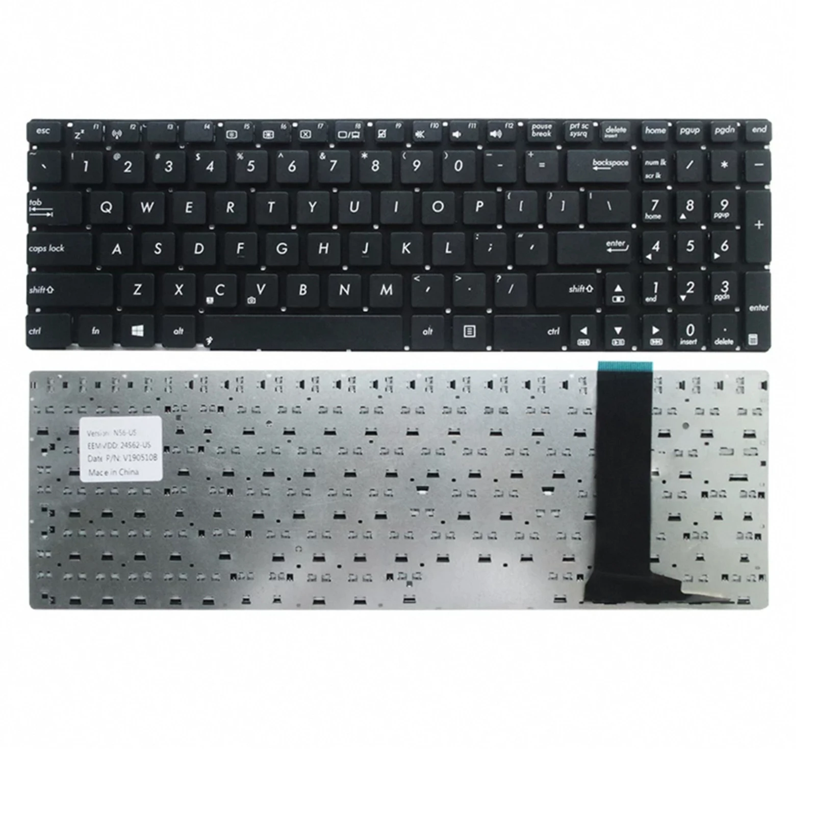 Клавиатура для ноутбука ASUS R501 R501D R501DP R501DY R501JR R501V R501VB Цвет Черный US United States Edition
Клавиатура для ноутбука ASUS R501 R501D R501DP R501DY R501JR R501V R501VB Цвет Черный US United States Edition
