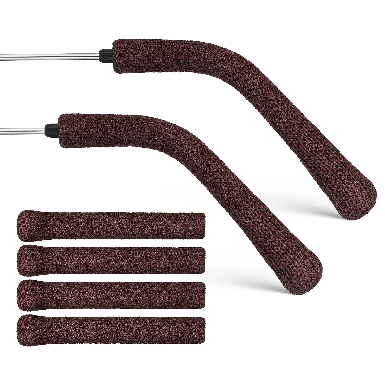 3Pairs Coffee Eyeglass NonSlip Knitted Soft Breathable AntiSlip Design LongLasting Temple
3Pairs Coffee Eyeglass NonSlip Knitted Soft Breathable AntiSlip Design LongLasting Temple