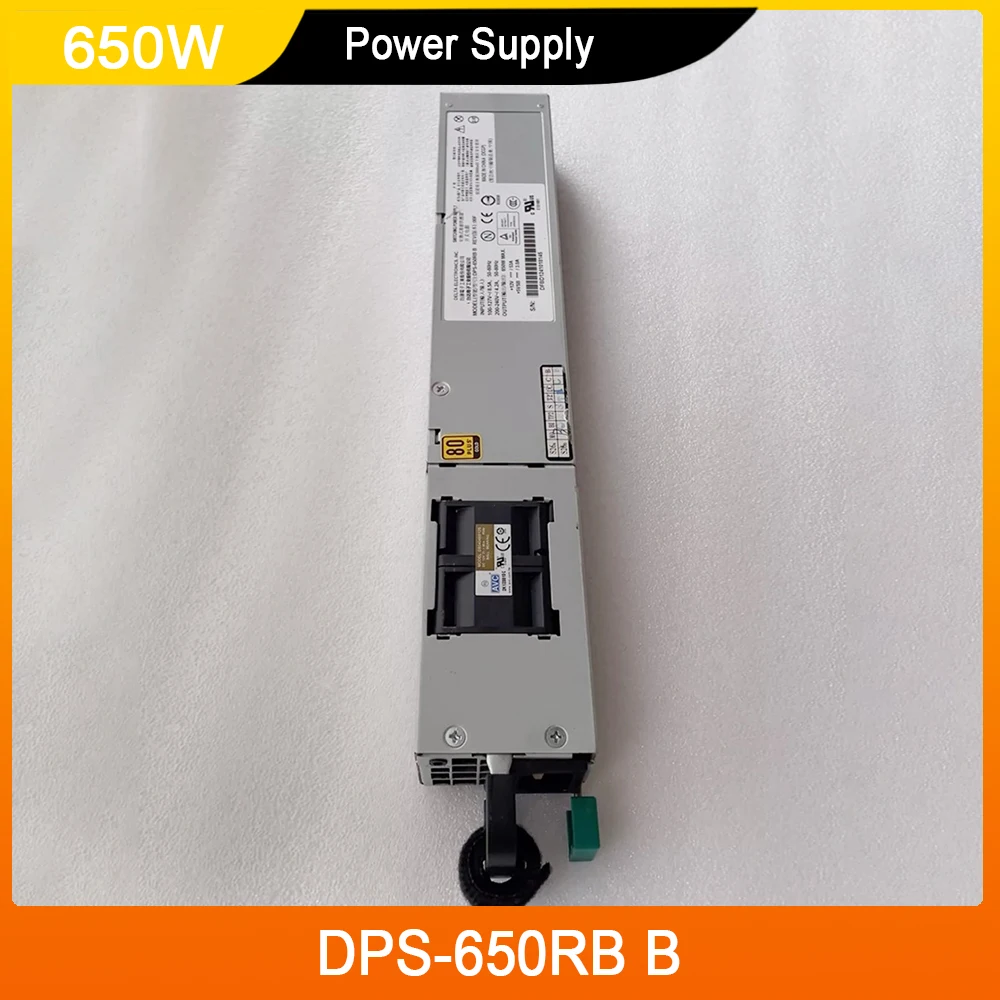 Server Power Supply 650W DPS-650RB B
Server Power Supply 650W DPS-650RB B