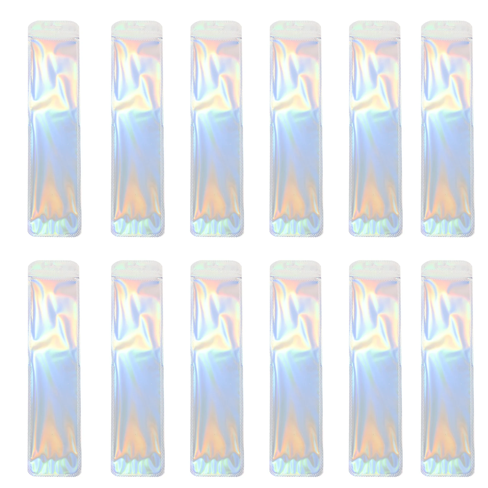 50pcs Pen Bag Pencil Case Self Sealing Storage Bags Reusable 6 5x24 Rainbow Aluminum Packaging Gift Accessory Makeup Brush
50pcs Pen Bag Pencil Case Self Sealing Storage Bags Reusable 6 5x24 Rainbow Aluminum Packaging Gift Accessory Makeup Brush
